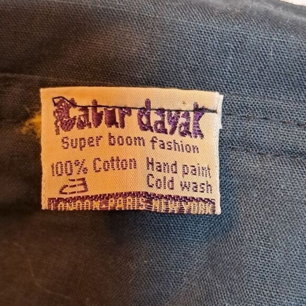 Vintage Abstract Patchwork Kimono Jacket Multicol… - image 12